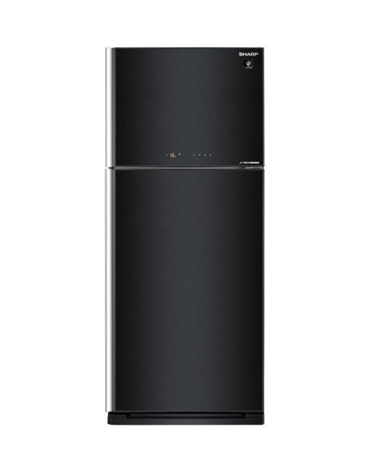 ثلاجه شارب 450 لتر انفرترديجيتال اسود زجاج SJ-GV58G-BK