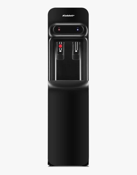 مبرد مياه كولدير بارد ساخن اسود slim