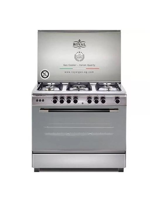 بوتاجاز رويال برفكت 90سم ديجيتال كاست مروحه - 2010244