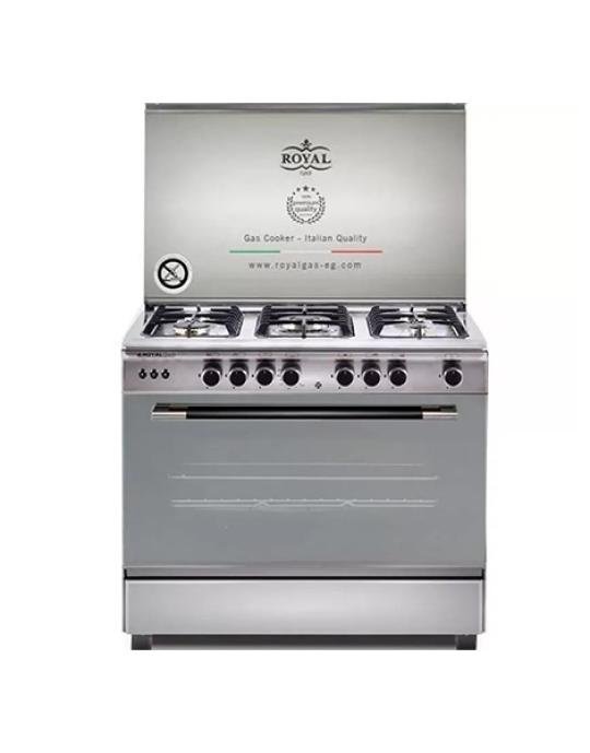 بوتاجاز رويال سيزار 90 سم كاست مروحه - 2010274