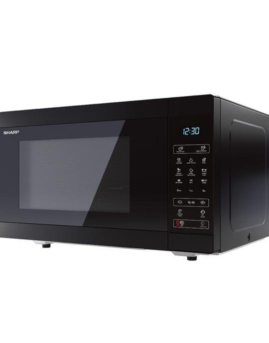 ميكروويف شارب 25 لتر اسود بشوايه ديجيتال R-250MGR-BK2