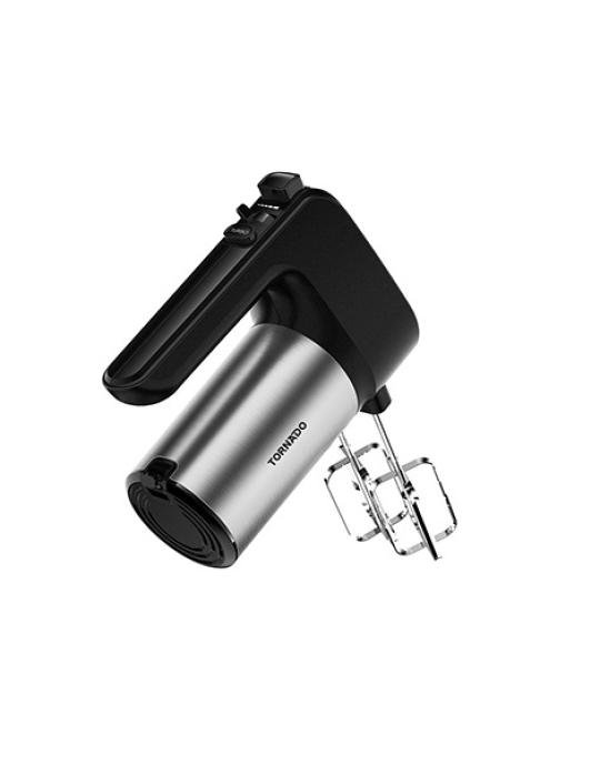 مضرب بيض تورنيدو 300 وات 6 سرعات سرعة تربو أسود THM-300WL