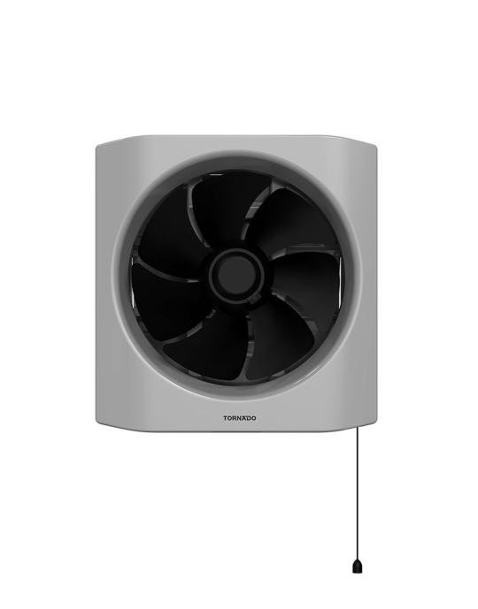 شفاط تورنيدو 25سم اسود TVH-25BG