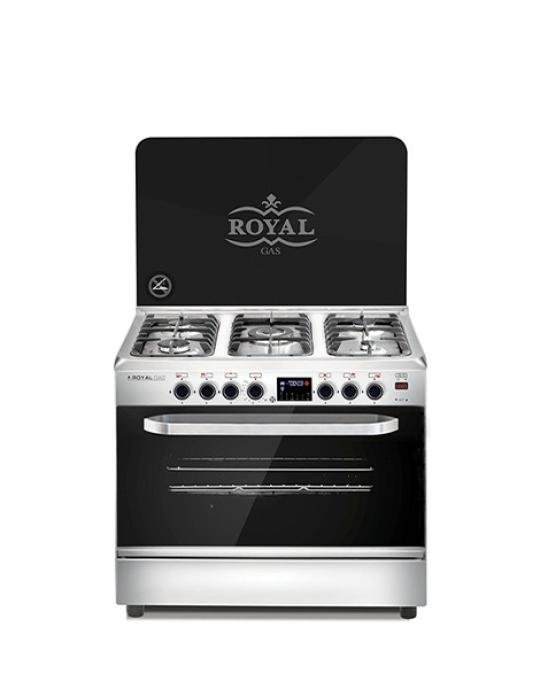 بوتاجاز رويال ماستر شيف برو 90 سم ستالس حوامل زهر مروحه امان ديجيتال - 2010300