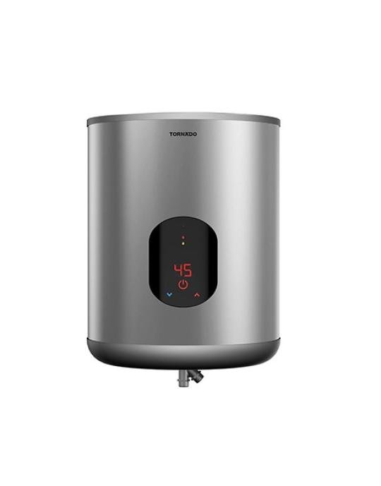 سخان تورنيدو كهرباء 45 لتر ديجيتال سيلفر EWH-S45CSE-S